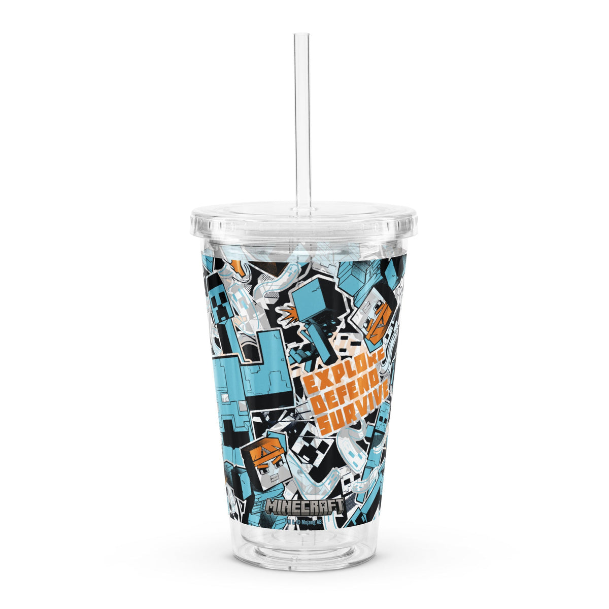 Minecraft Clear Tumbler Dungeons II Explore Defend Survive