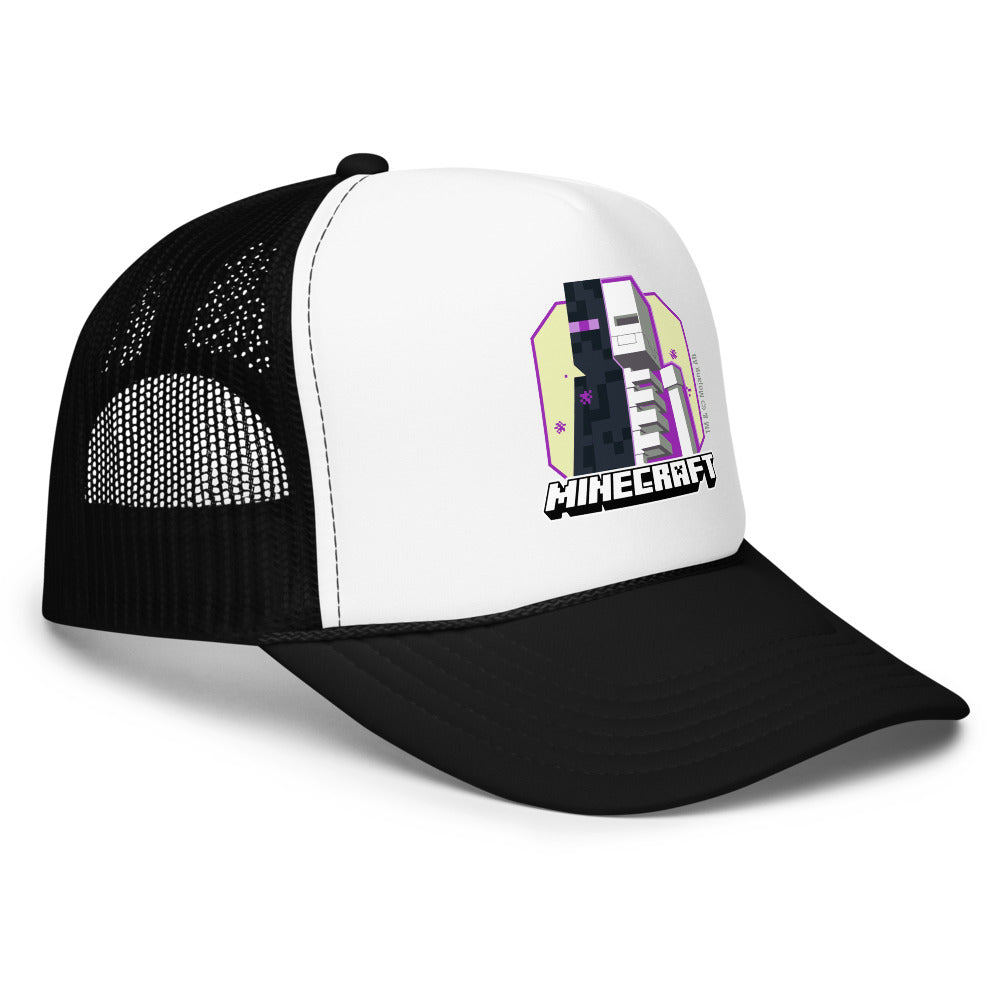 Minecraft Enderman Skeleton Trucker Hat