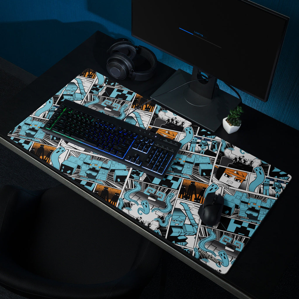 Minecraft Gaming Mouse Pad Dungeons II Comic Strip