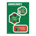 Minecraft Holiday Sticker Sheet