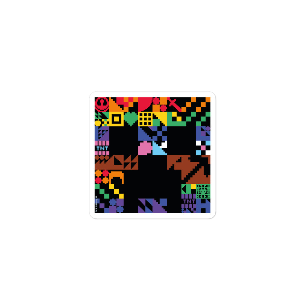 Minecraft Creeper Pride Die Cut Sticker