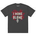 Minecraft Oversized T-Shirt I Mine Alone