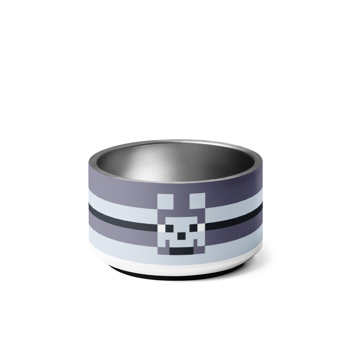 Minecraft Stainless Steel Pet Bowl Wolf