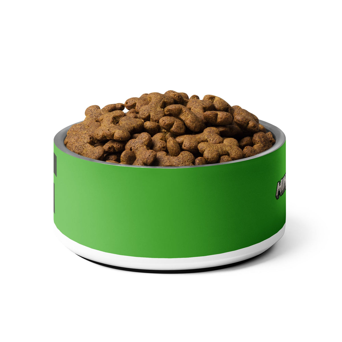 Minecraft Stainless Steel Pet Bowl Creeper
