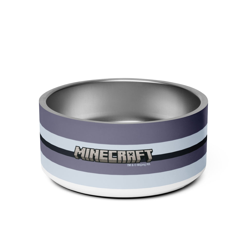 Minecraft Stainless Steel Pet Bowl Wolf