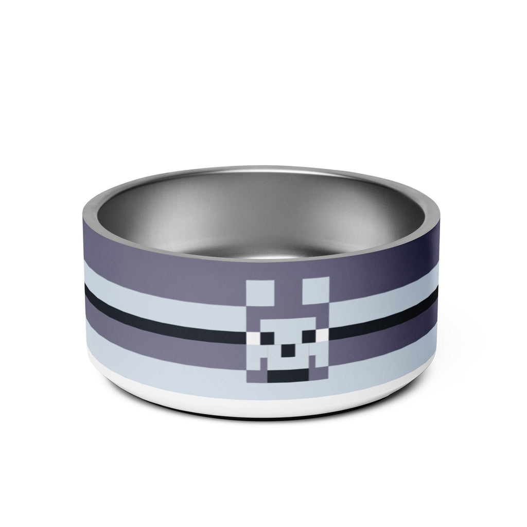 Minecraft Stainless Steel Pet Bowl Wolf