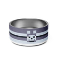 Minecraft Stainless Steel Pet Bowl Wolf