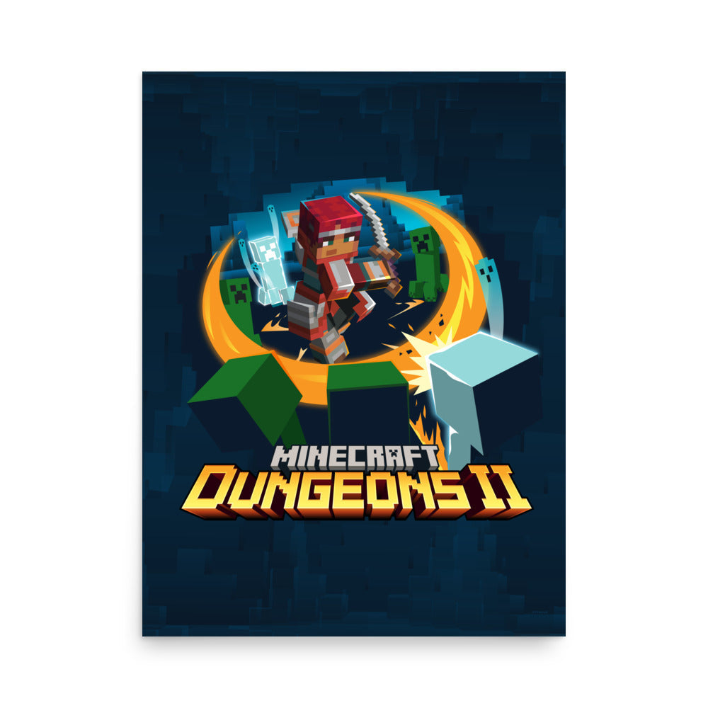 Minecraft Poster Dungeons II