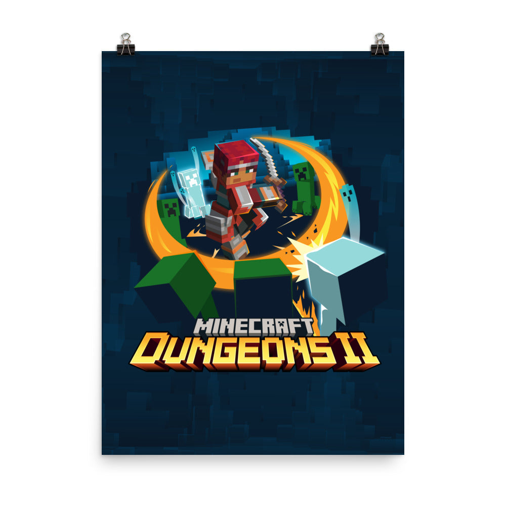 Minecraft Poster Dungeons II