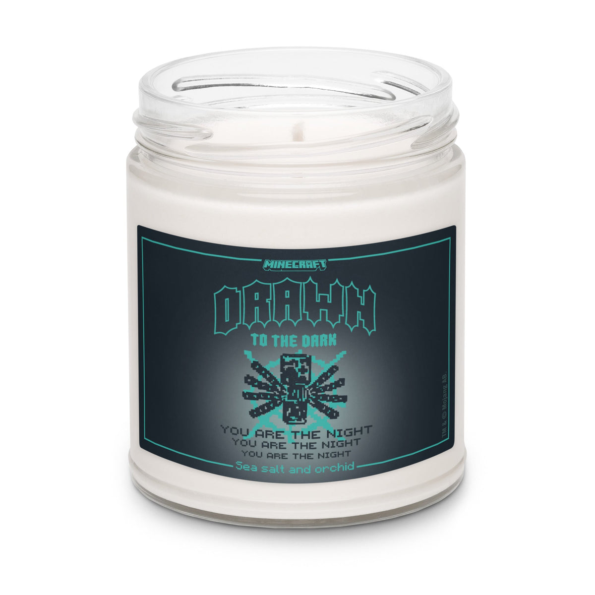 Minecraft Scented Candle Drawn to the Dark