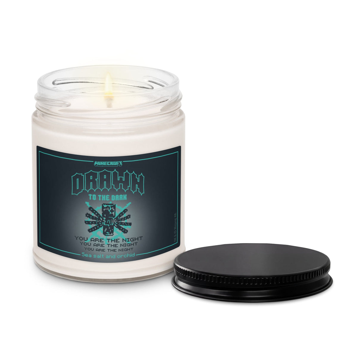 Minecraft Scented Candle Drawn to the Dark