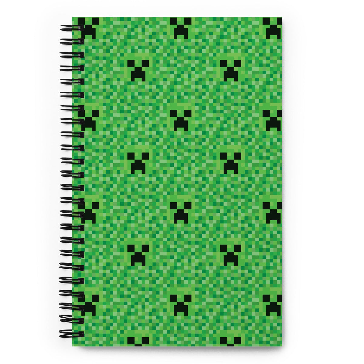 Minecraft Spiral Notebook Creeper