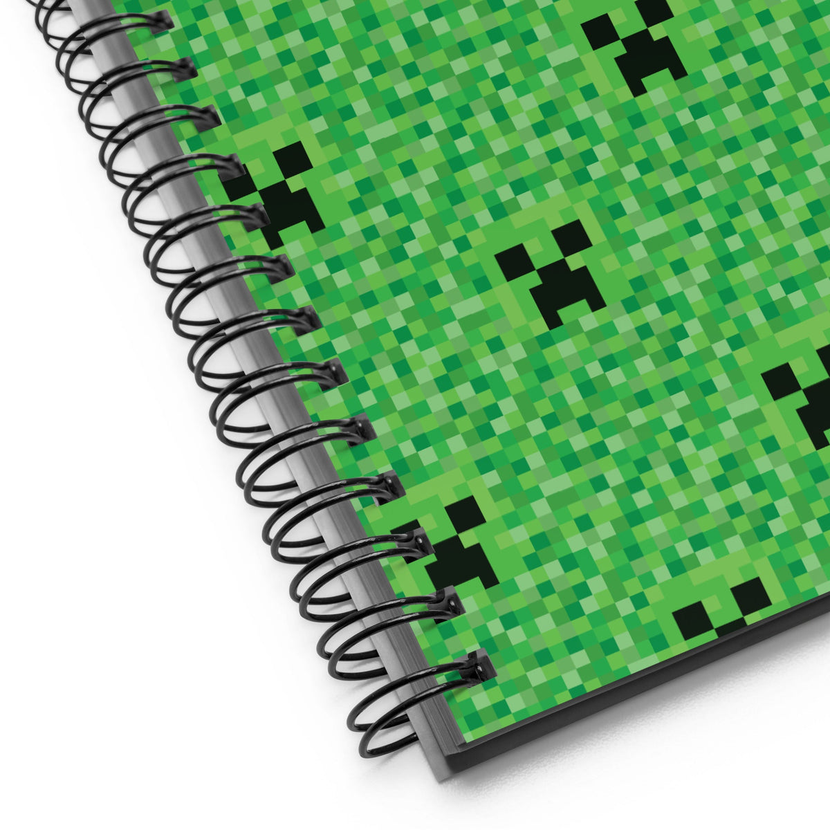 Minecraft Spiral Notebook Creeper