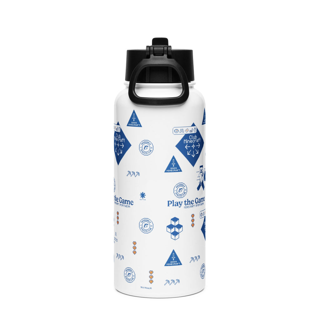 Minecraft Play The Game Water Bottle