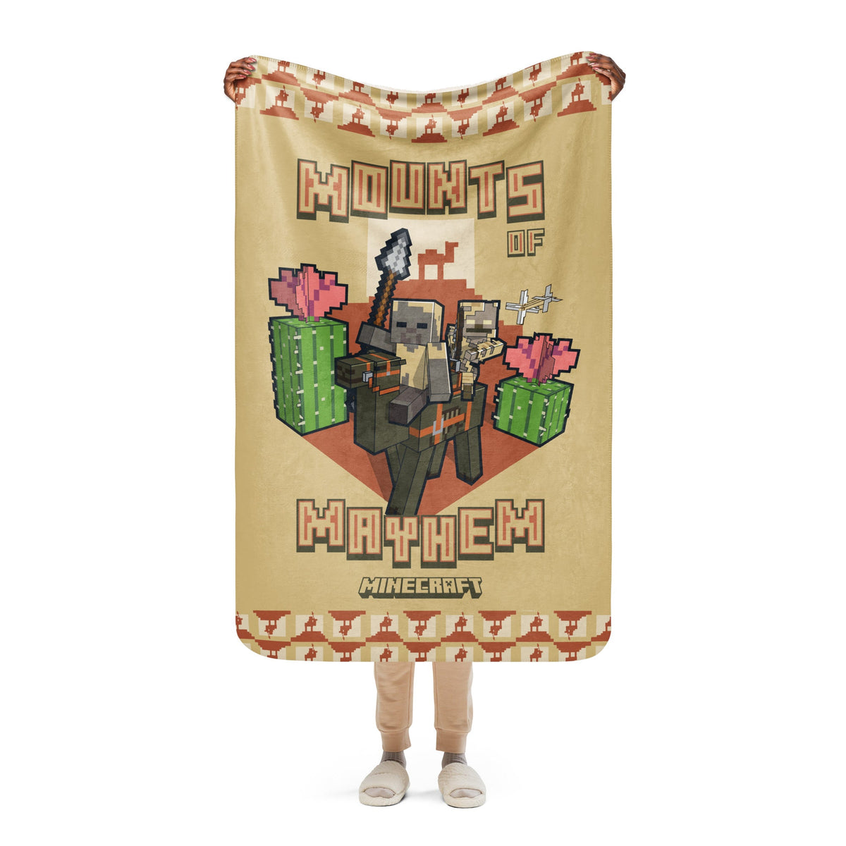 Minecraft Sherpa Blanket Mounts of Mayhem