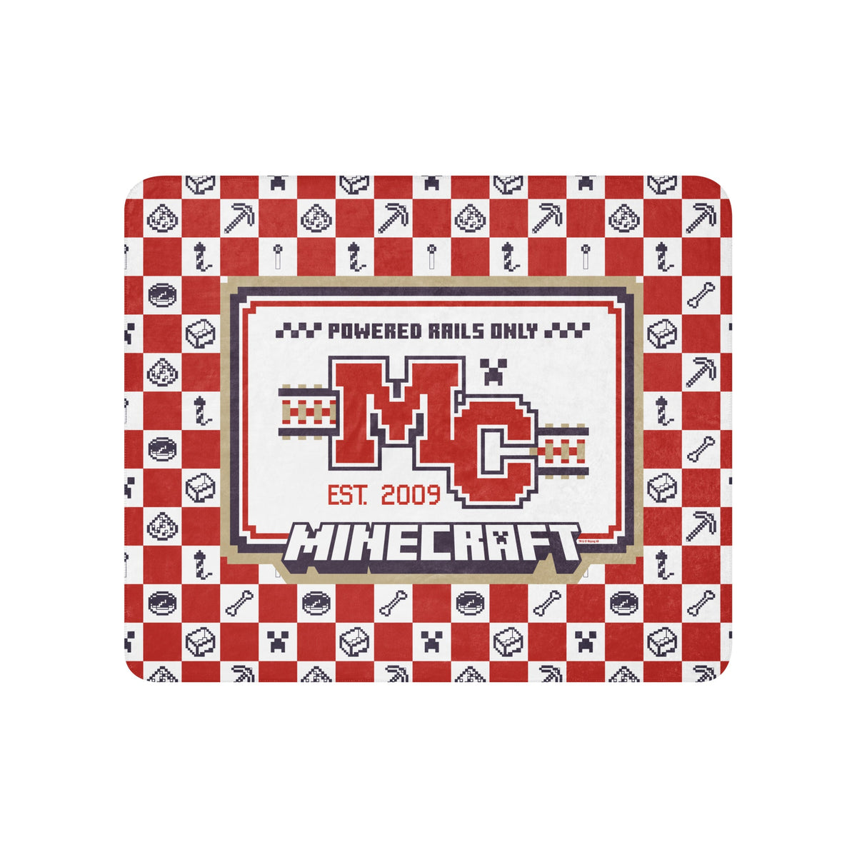 Minecraft Blanket Powered Rails Only