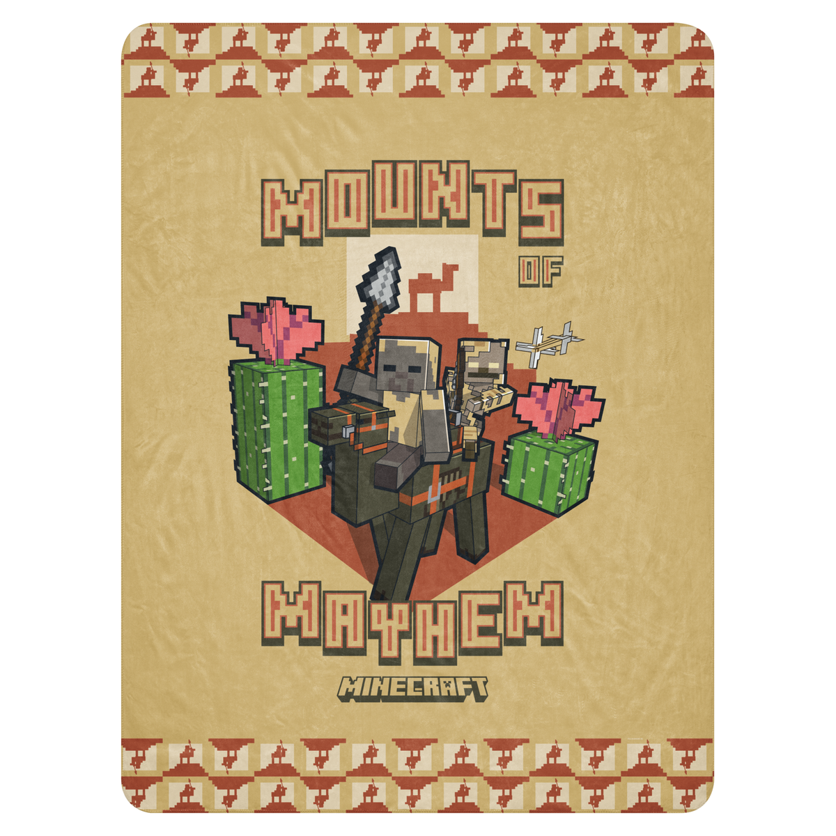 Minecraft Sherpa Blanket Mounts of Mayhem