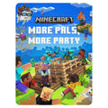 Minecraft Blanket Play Together More Pals, More Party