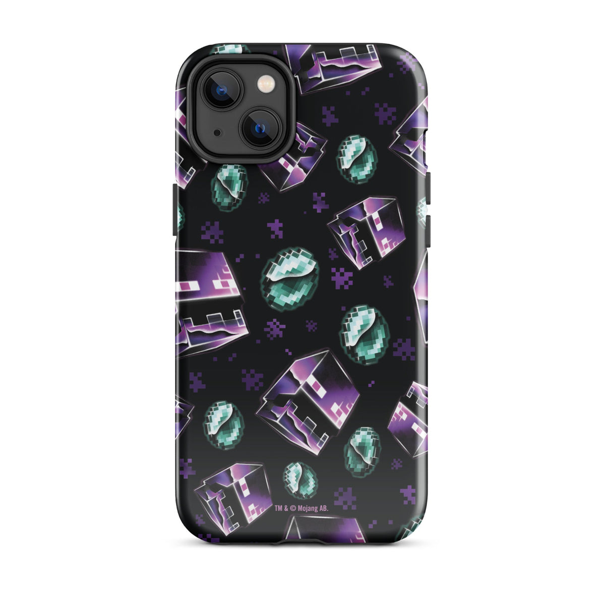 Minecraft iPhone Tough Case Don’t Look Pattern