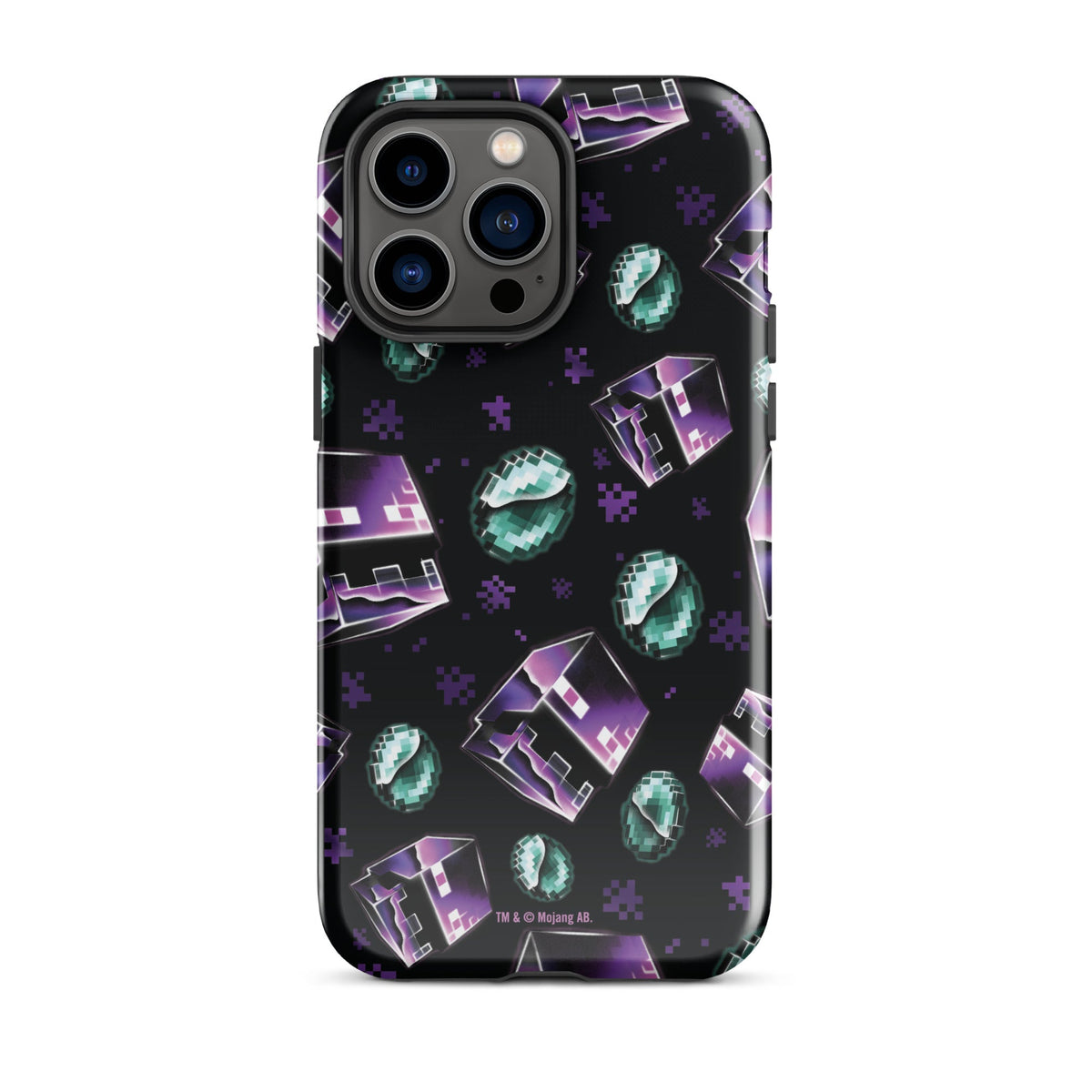 Minecraft iPhone Tough Case Don’t Look Pattern