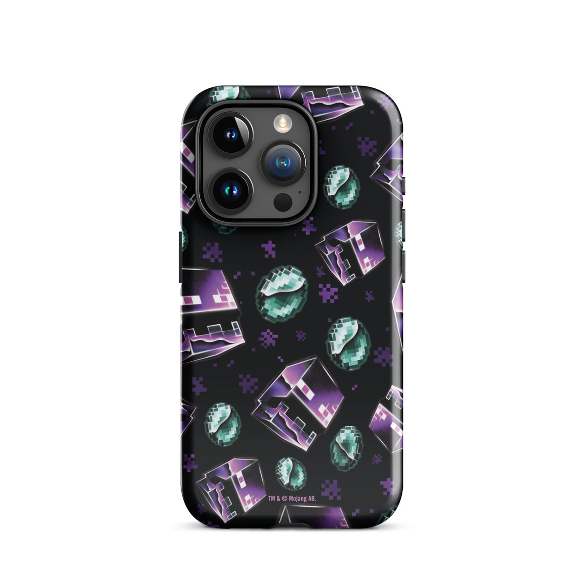 Minecraft iPhone Tough Case Don’t Look Pattern