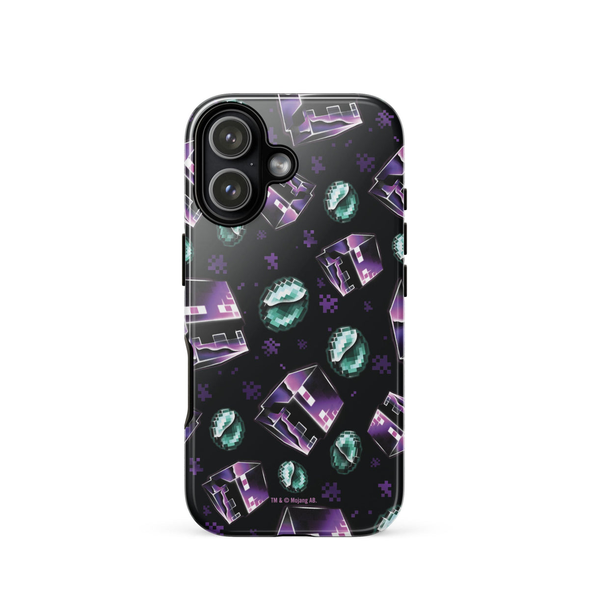 Minecraft iPhone Tough Case Don’t Look Pattern