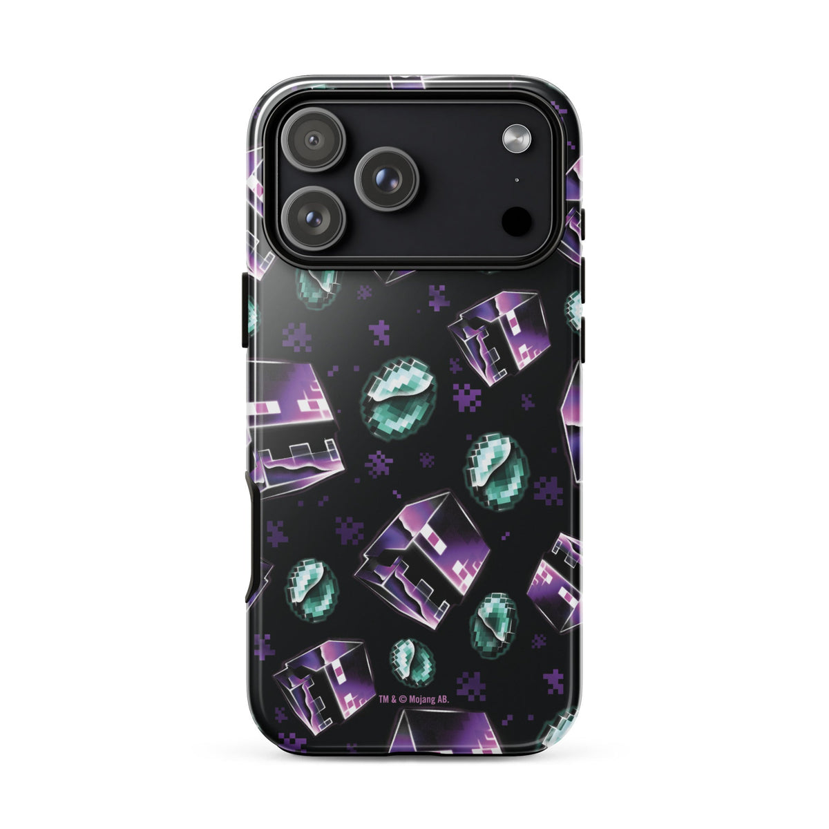 Minecraft iPhone Tough Case Don’t Look Pattern