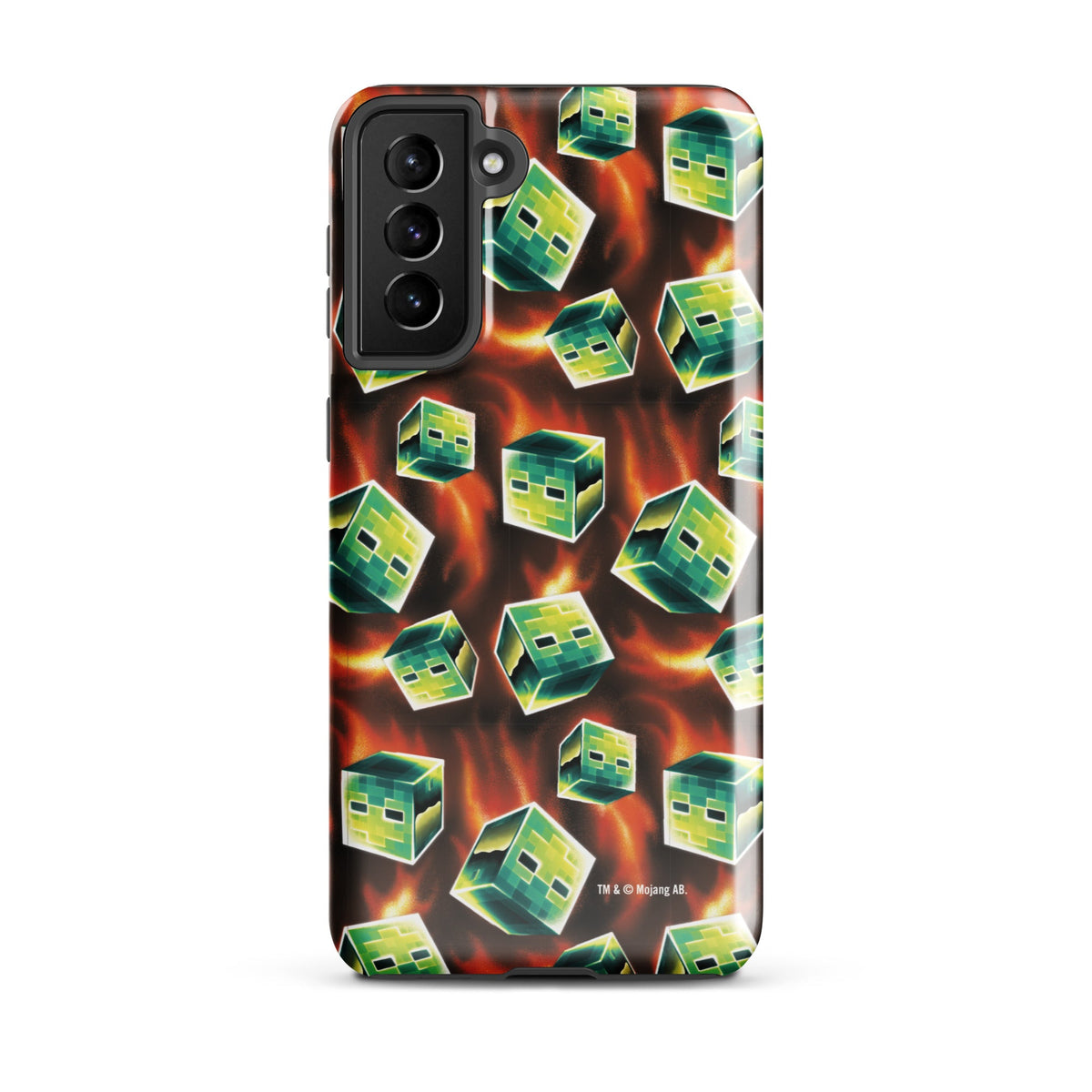 Minecraft Samsung Tough Case Hostile Behavior Pattern