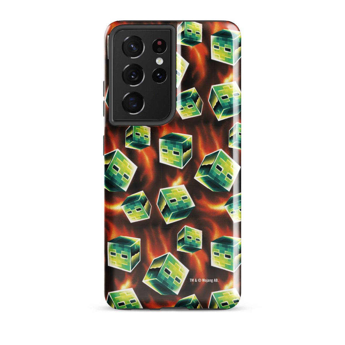 Minecraft Samsung Tough Case Hostile Behavior Pattern