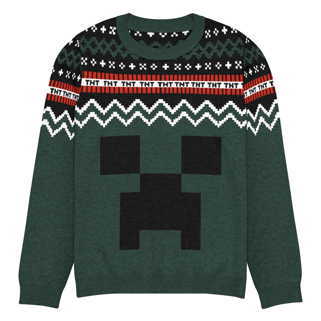Minecraft Knit Sweater Creeper