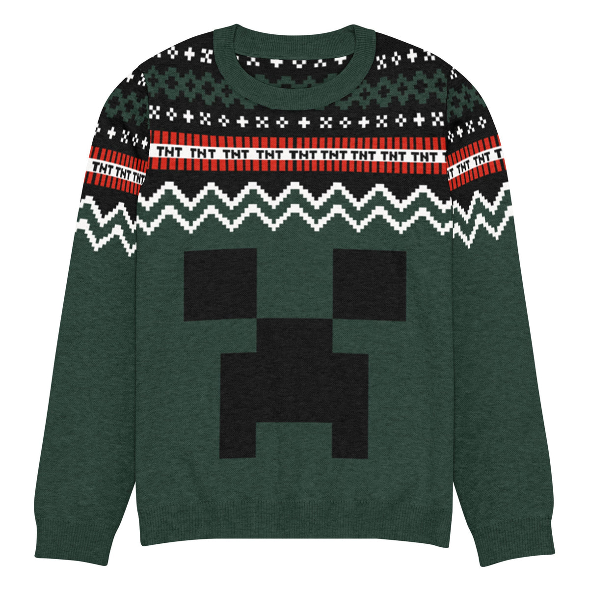 Minecraft Knit Sweater Creeper