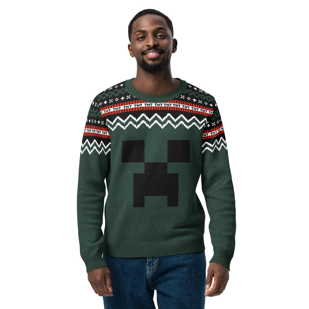 Minecraft Knit Sweater Creeper