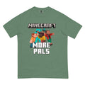 Minecraft Adult Comfort Colors T-Shirt Play Together More Pals