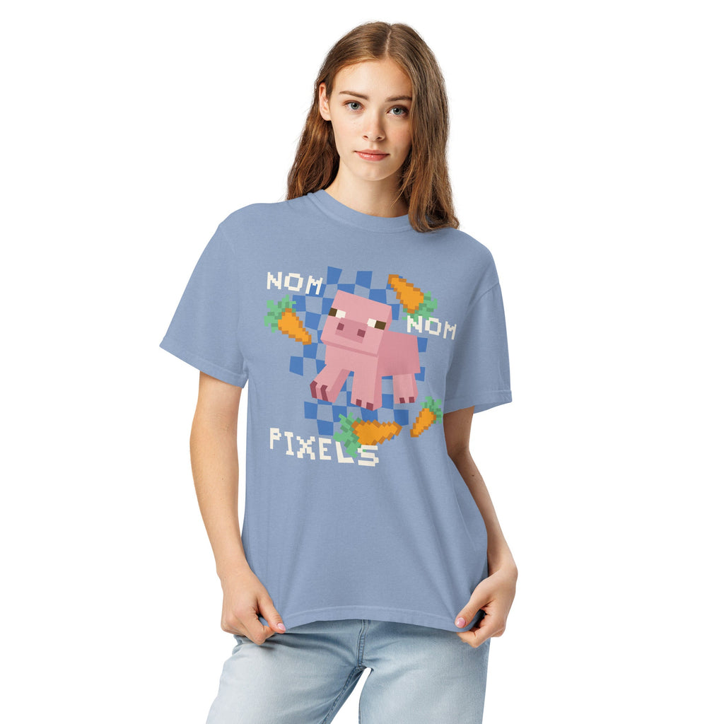 Minecraft Comfort Colors T-Shirt Nom Pixels