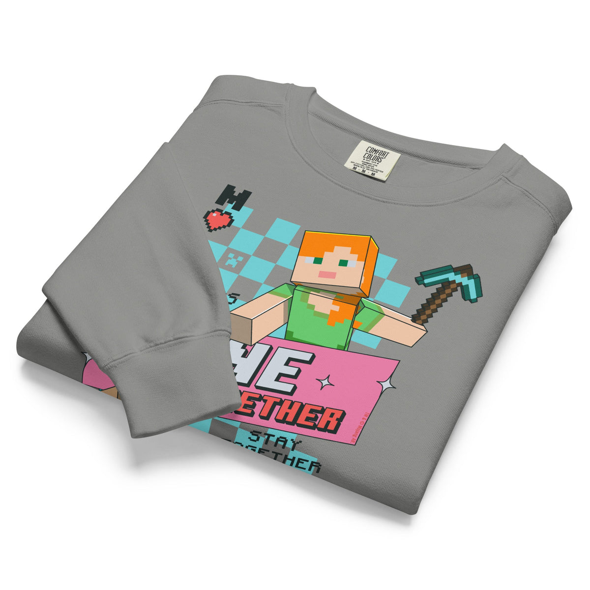 Minecraft Sweatshirt MINE Together Comfort Colors
