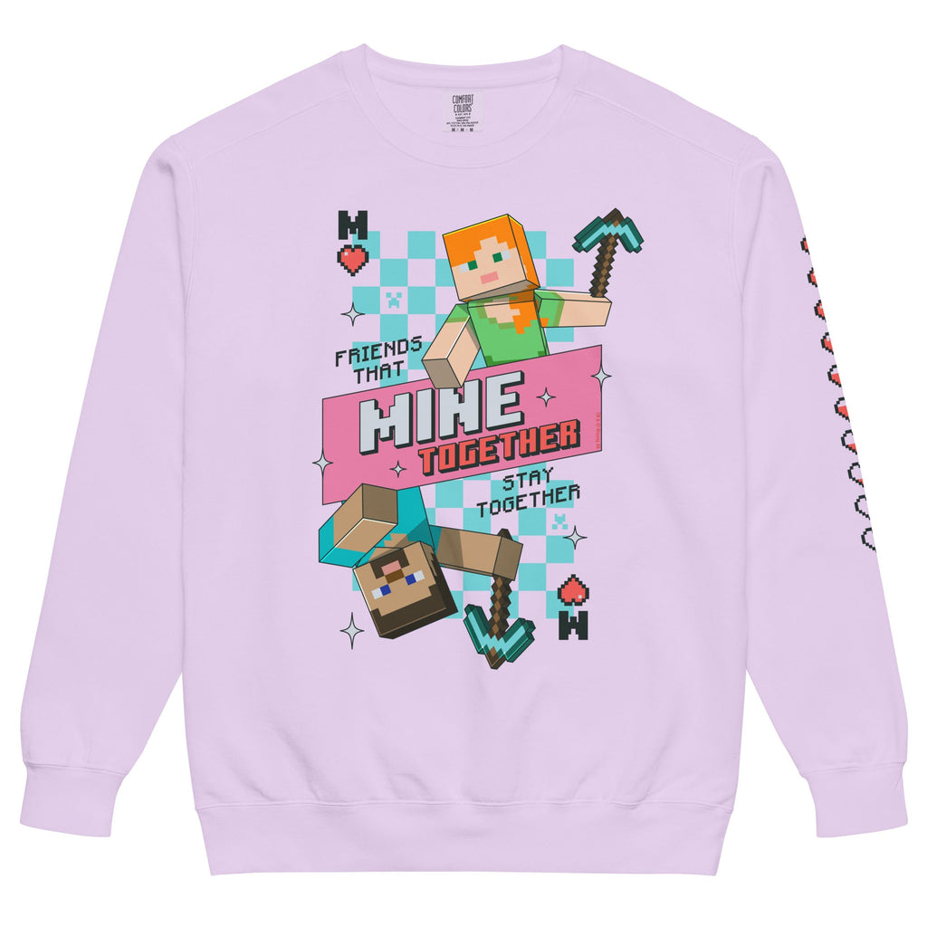 Minecraft Sweatshirt MINE Together Comfort Colors