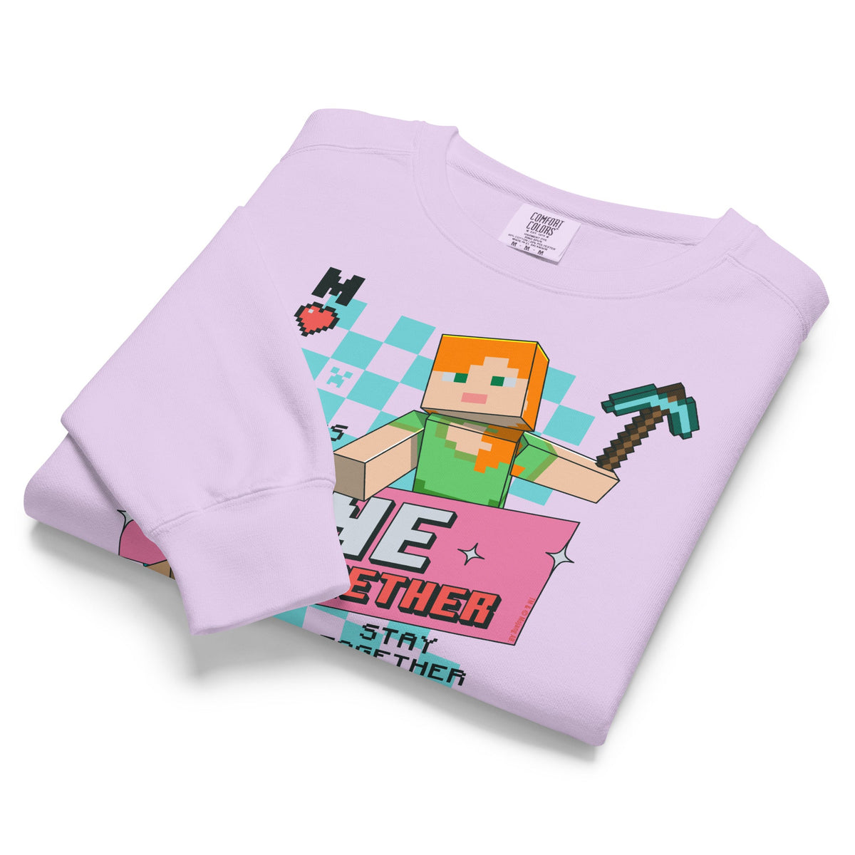 Minecraft Sweatshirt MINE Together Comfort Colors