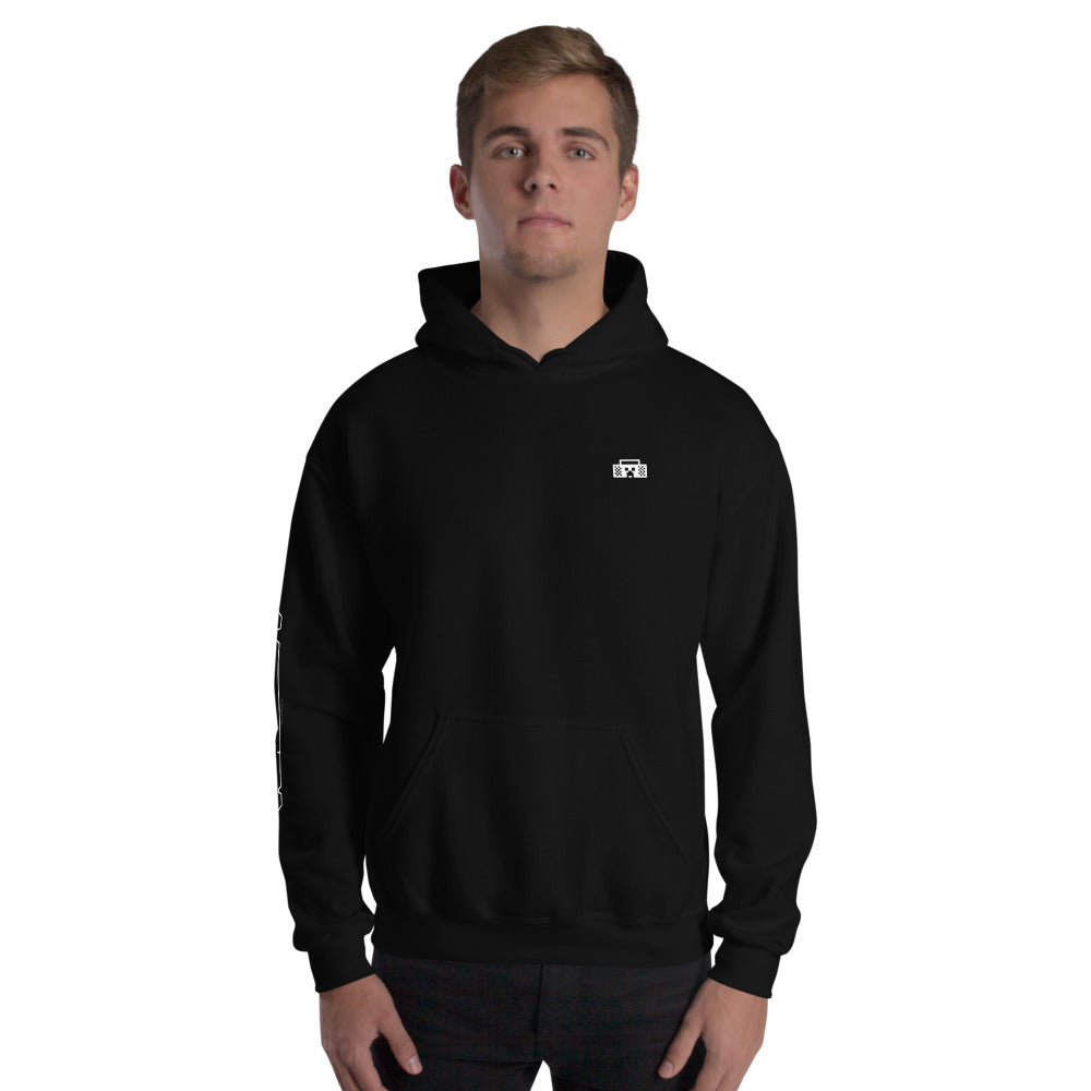 Minecraft Tuned In Creeper Adult Hoodie