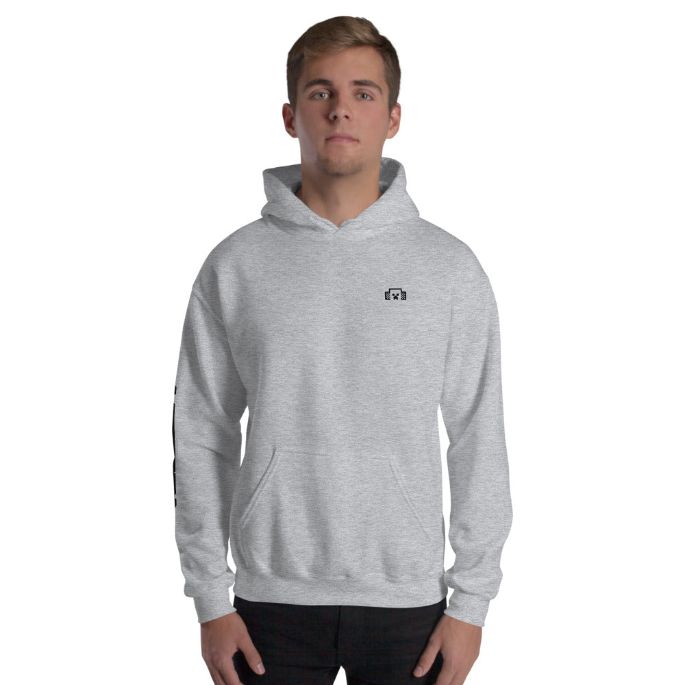 Minecraft Tuned In Creeper Adult Hoodie