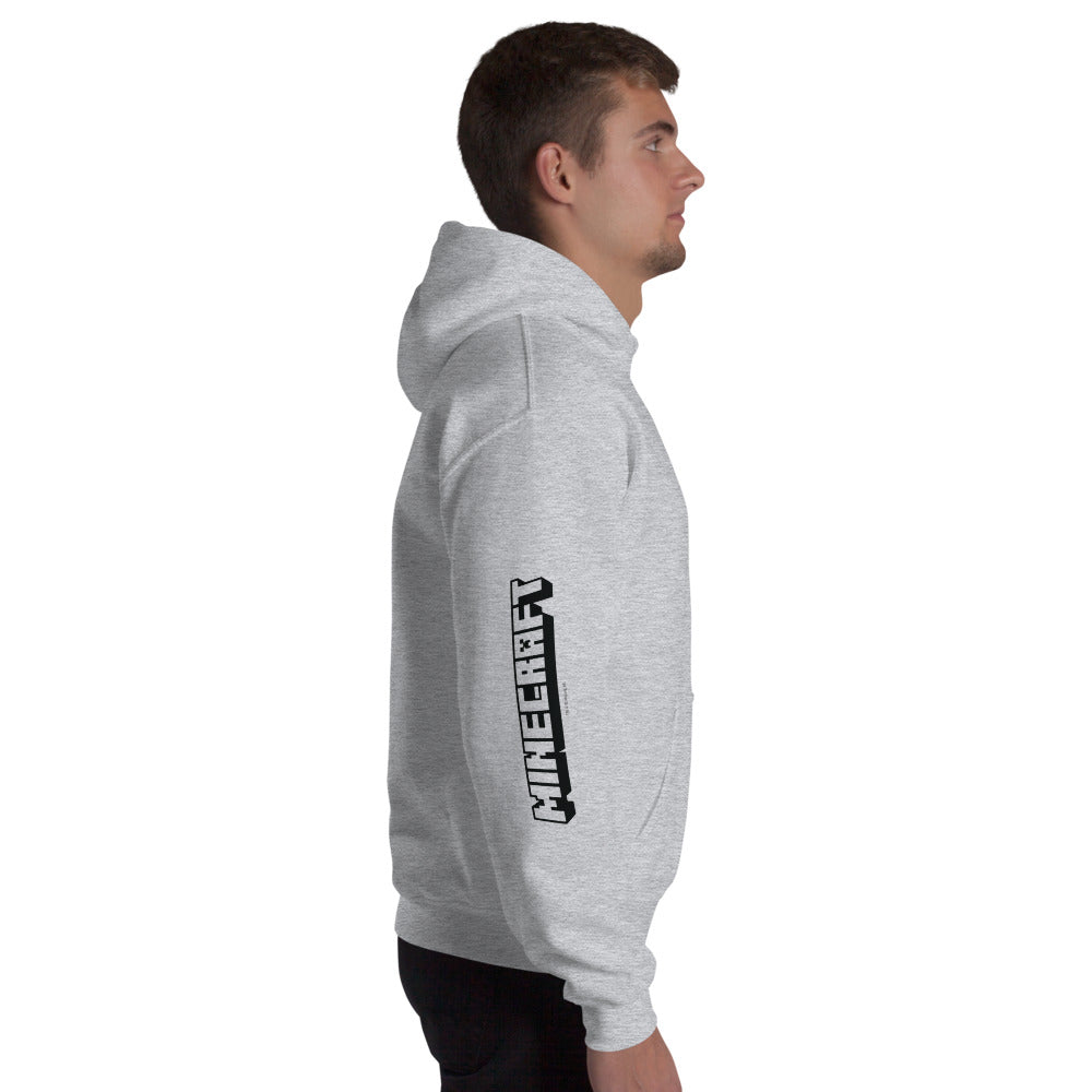 Minecraft Tuned In Creeper Adult Hoodie