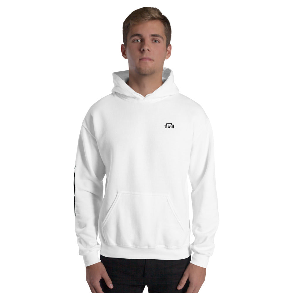 Minecraft Tuned In Creeper Adult Hoodie