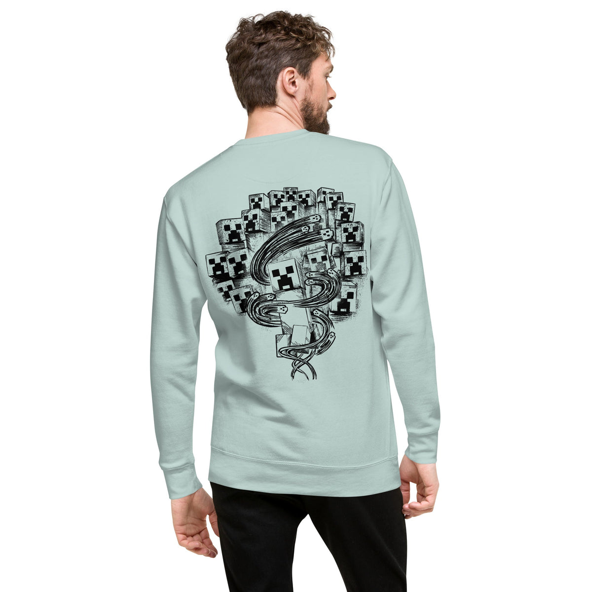 Minecraft Dungeons II Sweatshirt Creeper