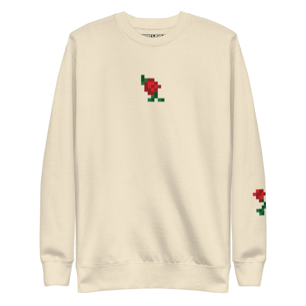 Minecraft Sweatshirt Spawned in Darkness Rose