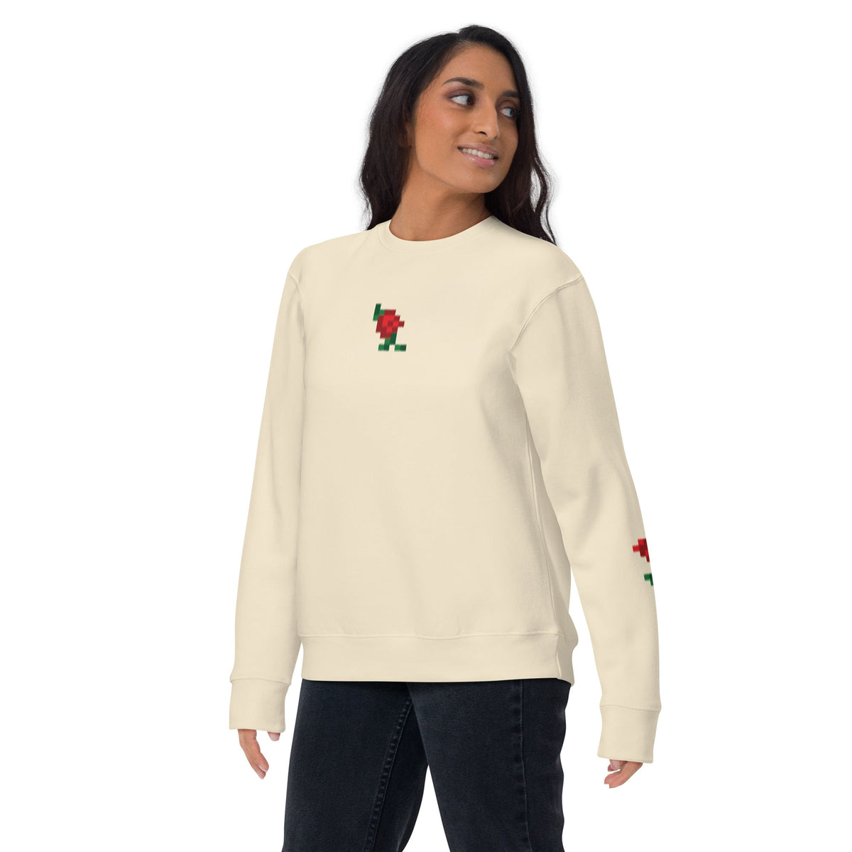 Minecraft Sweatshirt Spawned in Darkness Rose