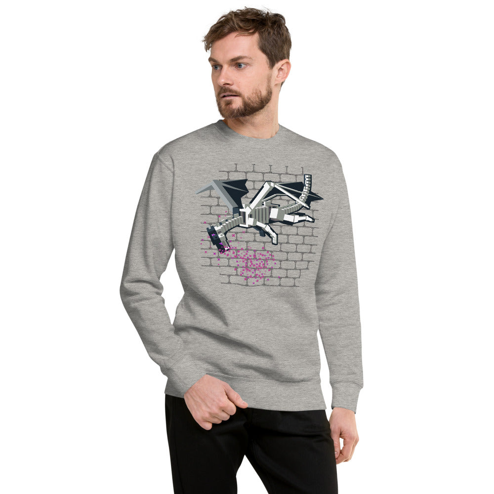 Minecraft Ender Dragon Unisex Crewneck