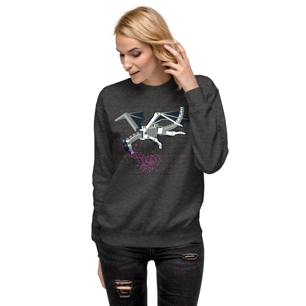Minecraft Ender Dragon Unisex Crewneck