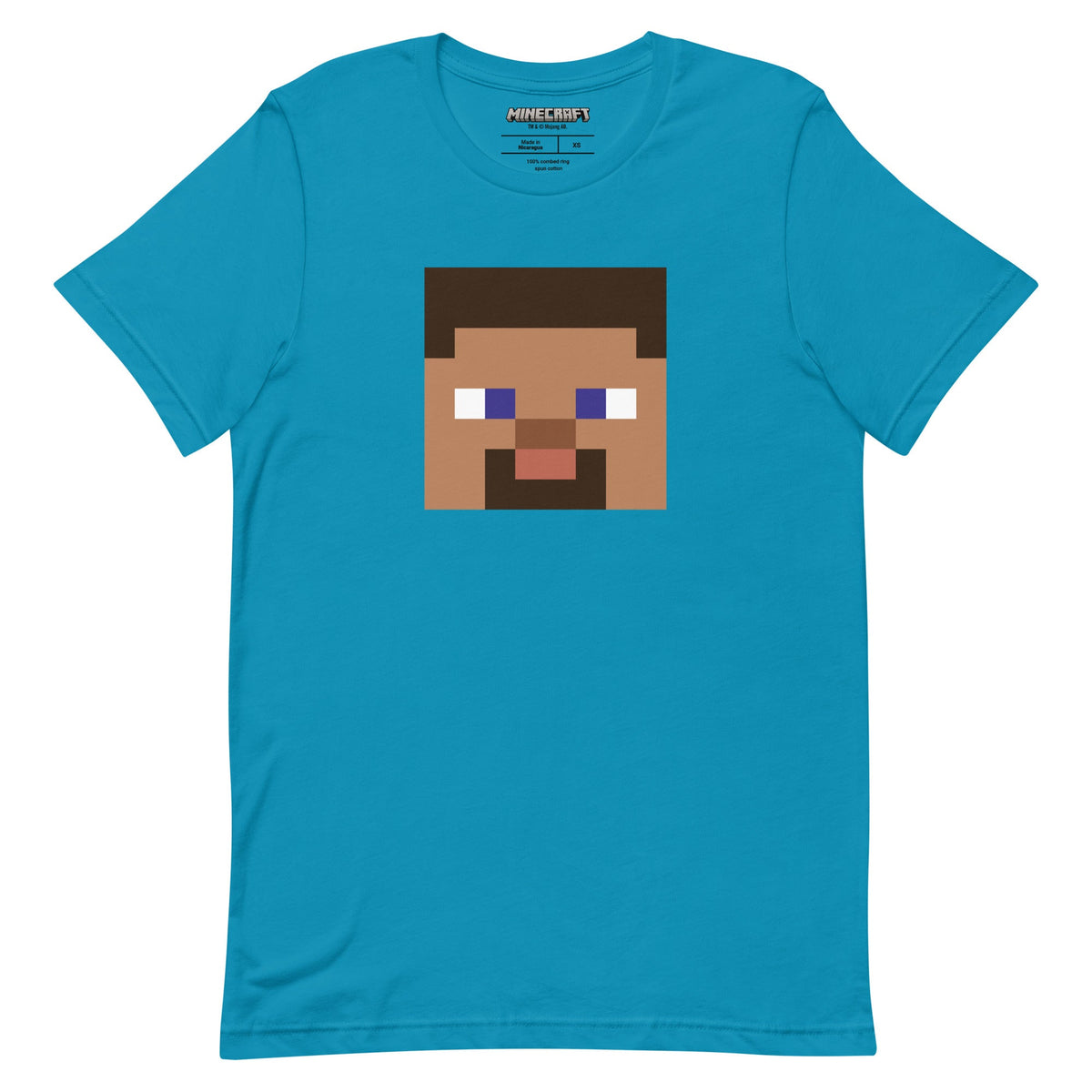 Minecraft Steve Face T-Shirt
