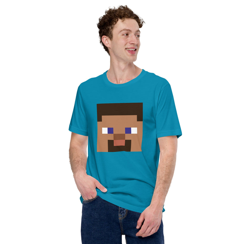 Minecraft Steve Face T-Shirt