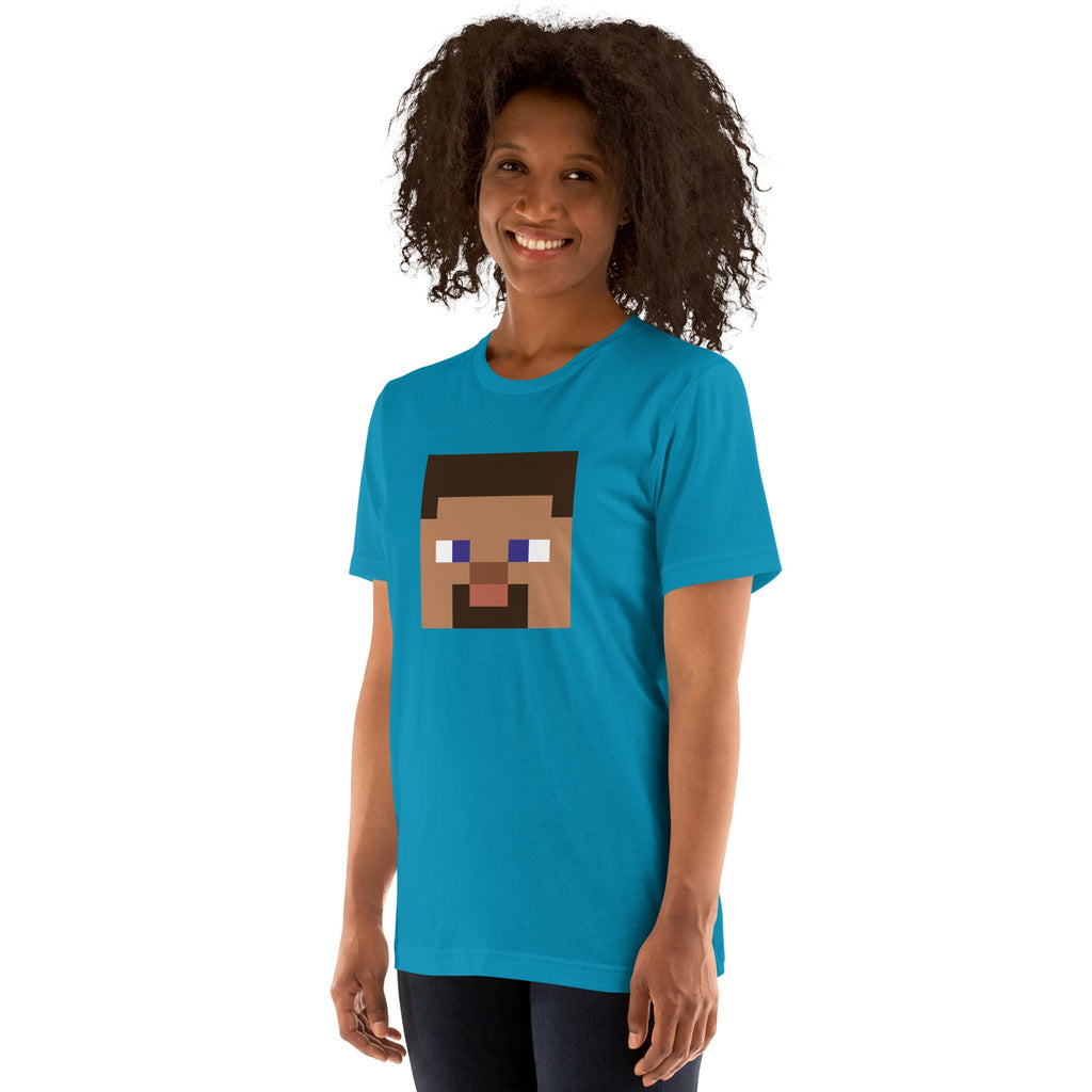 Minecraft Steve Face T-Shirt
