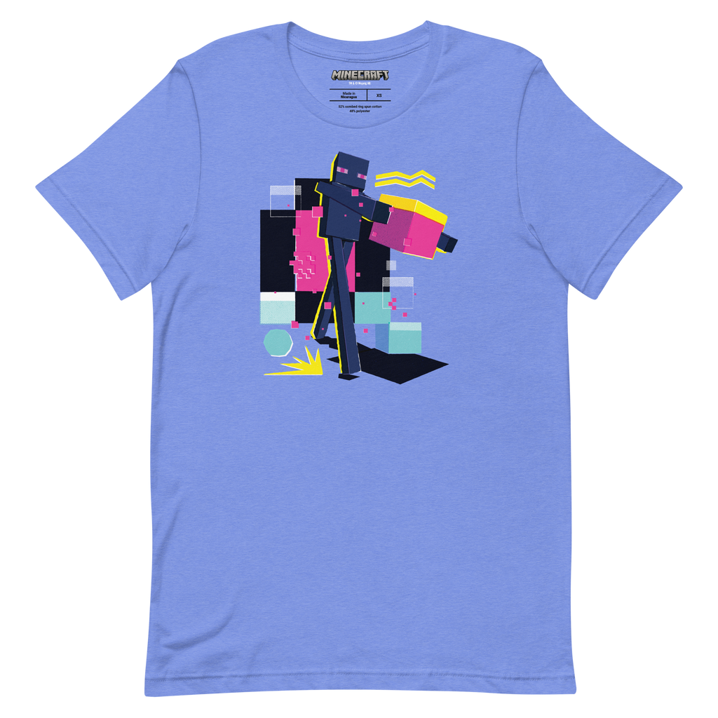 Minecraft Enderman Geo Pop Adult T-Shirt